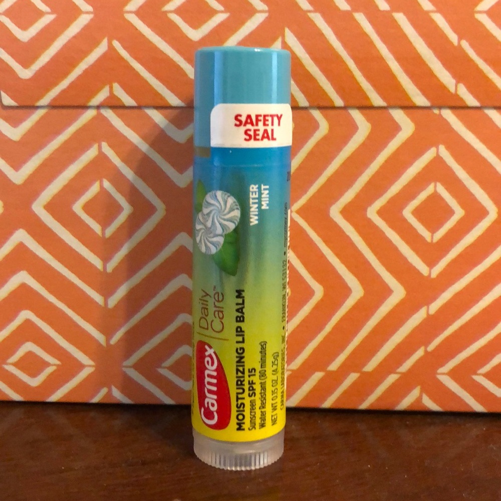BRAND NEW Carmex Daily Care Winter Mint Lip Balm
